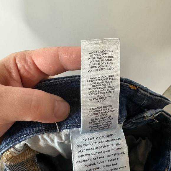 Good American Always Fits Good Curve Straight Jeans Size 6/12 - Picture 7 of 7